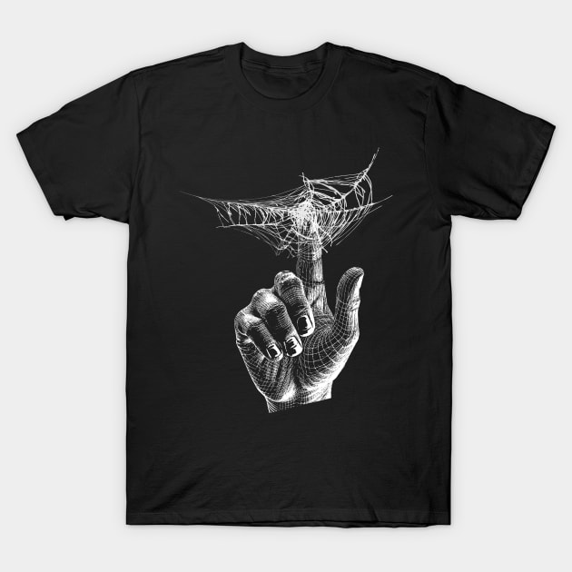 Hand Gesture T-Shirt by CatCoconut-Art